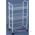 3 Tier Storage Cart Dengan Roda